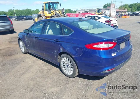2016 Ford Fusion Hybrid Se из США, поврежденный, VIN 3FA6P0LU9GR154646